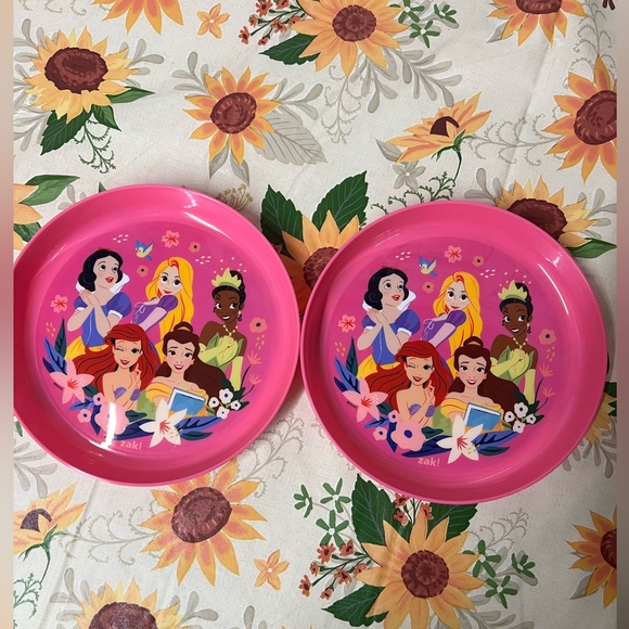 Zak! Princess Plastic Plate Set - Picture 1 of 3